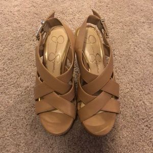 Jessica Simpson wedges